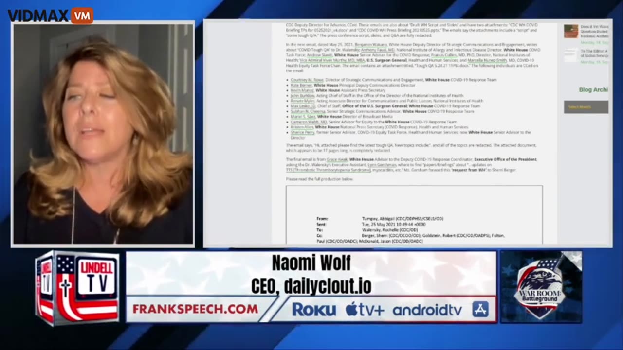 Bombshell-Emails Prove The Biden Regime Hid The Dangers Of The Covid Vaccine From The Public