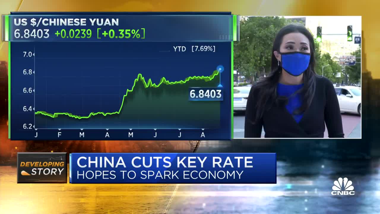 China Cuts Key Lending Rates To Spark Economy