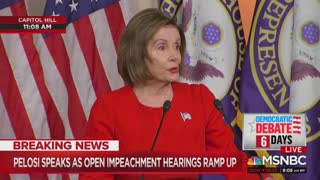 Nancy Pelosi acts belligerent toward James Rosen