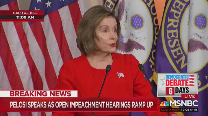 Nancy Pelosi acts belligerent toward James Rosen