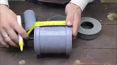 Lifehack ✅ I made an extension from a 110 mm coupling