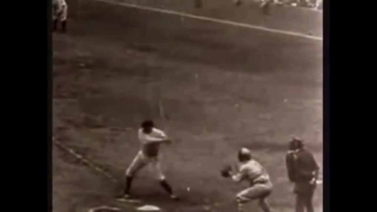 Rare footage of Babe Ruth