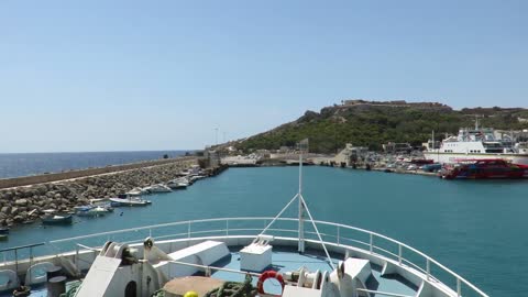 Gozo Ferry Ride Trip in 39°C Heat