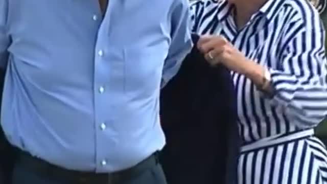 Biden Fights With Jacket and Glasses and Loses