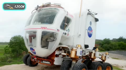 Astronaut Training: Driving the Official Lunar Rover on the Moon
