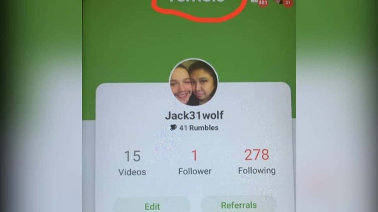 Follow Jack31wolf on rumble