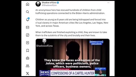 Child Trafficking whistle blower ..