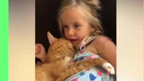 Amazing Funny Pets with baby 🙂 Funny Cats video 2021