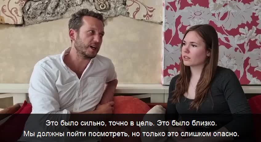 Interview with UK journalist by German journalist, Alina Lipp