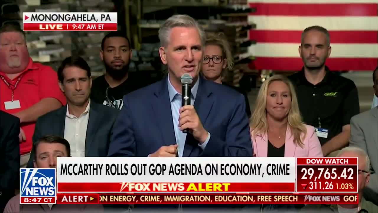 Kevin McCarthy Challenges Biden To A Debate After Roasting Him For His Failures