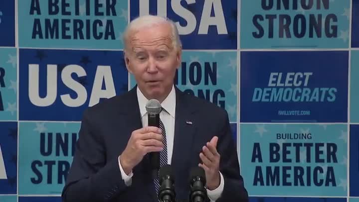 BIDEN: "Republicans are going to crash the economy."