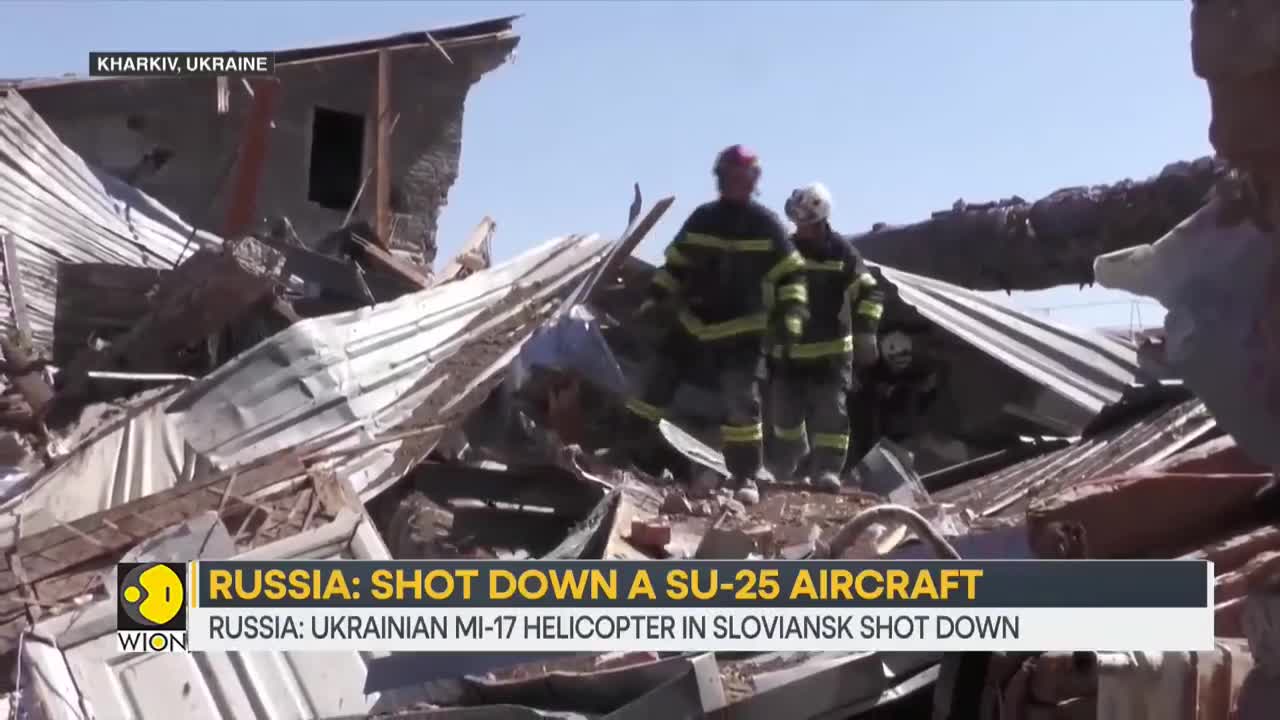 'Ukrainian Su-25 aircraft shot down in Kharkiv region,' says Moscow