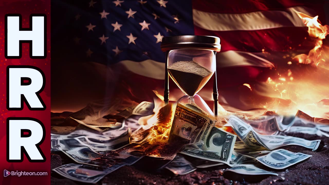 HISTORY of collapsed world reserve currencies reveals the DOLLAR has run out of time