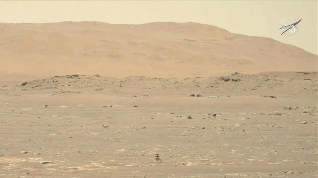 NASA releases HD video of Mars 'helicopter' flight