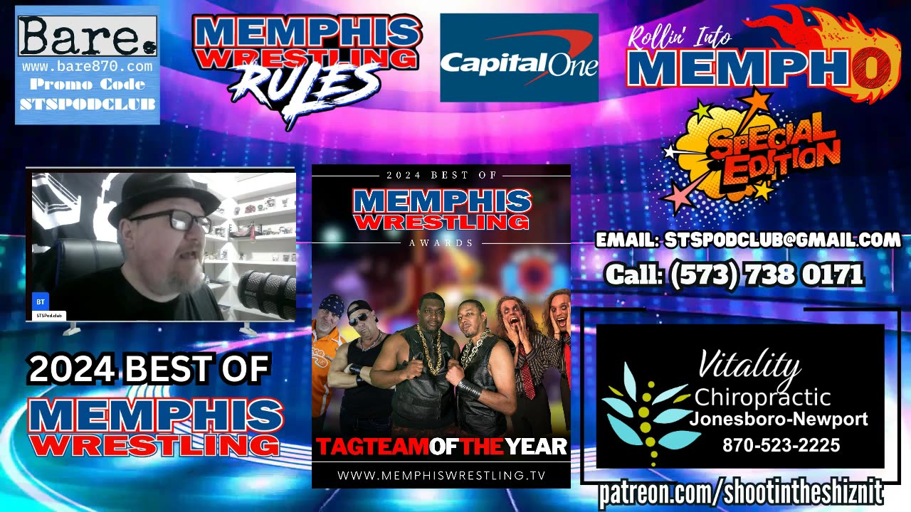 BT’s Pick for Tag Team of the Year 2024! Memphis Wrestling Awards!