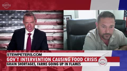 Government Issued Starvation: Grain Shortages, Farms Going Up In Flames