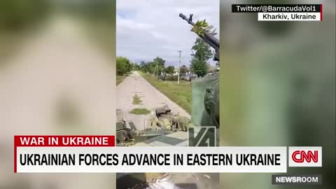 Russian troops flee as Ukrainian forces make rapid gains