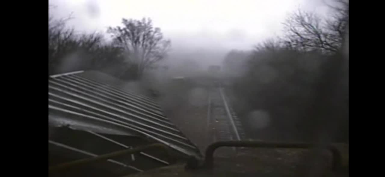 Tornado derail train