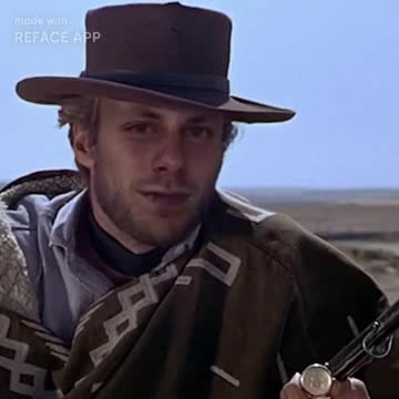 ryanthepianoboy as Clint Eastwood from The Good, the Bad and the Ugly (Reface)
