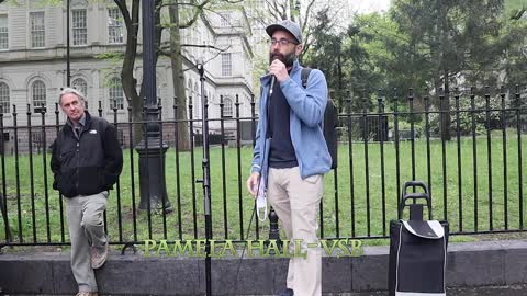 Mayor Adams, End All Mandates outside NY City Hall Part 1