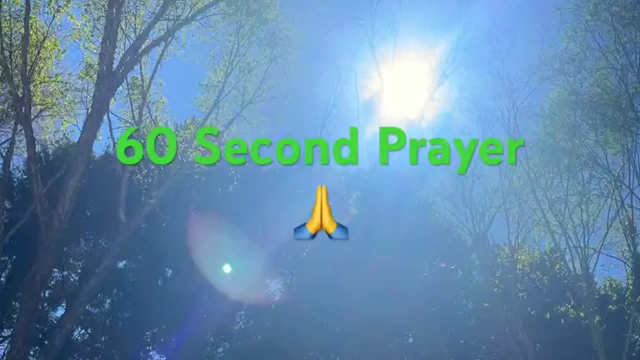 60 second prayer for your day! #fyp #shorts