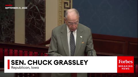 Chuck Grassley Gives Update On Probe Into Credit Suisse's Nazi-linked Accounts