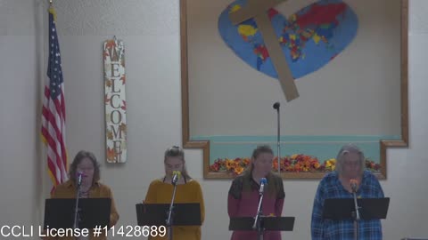 Moose Creek Baptist Church Sing “To God Be The Glory” During Service 8-28-2022