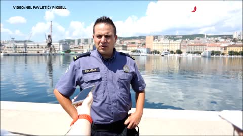 Rijeka: Policajac koji je Zlatku Daliću za sreću poklonio svoju službenu kapu