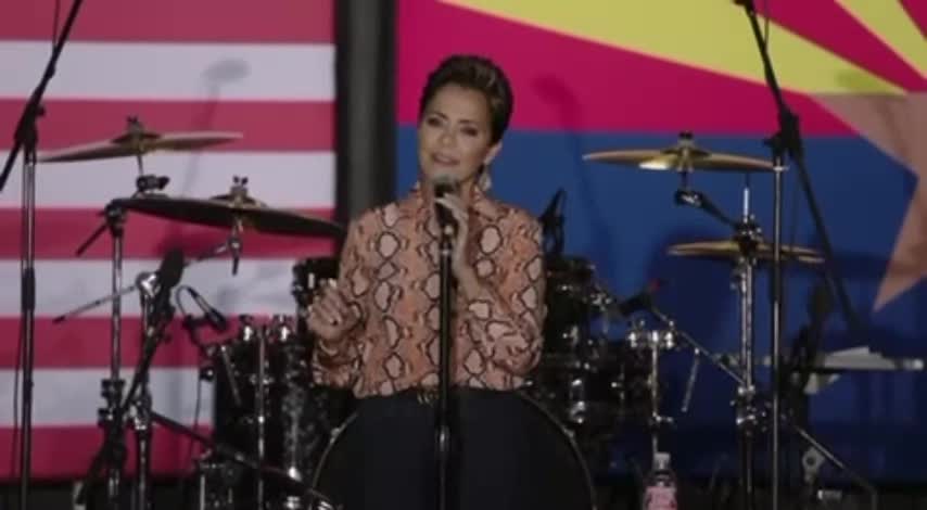 Kari Lake Tells No-Gender Katie Hobbs To “Milk a Bull” During AMAZING Speech
