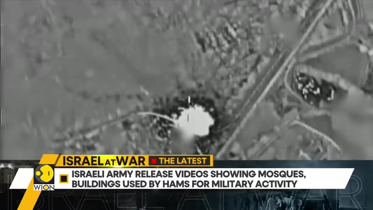 Hamas releases video which shows militants firing mortars