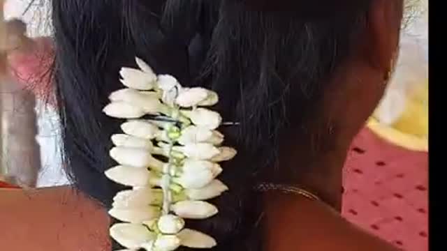 How to string flowers