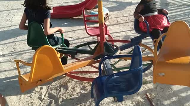 My daughter is fed up with playing! Just imagine.