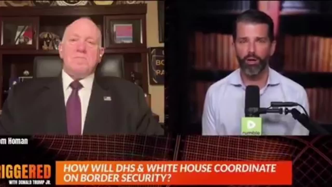 Illegal Migrants LEAVE NOW ON YOUR OWN If you don’t, Tom Homan promising a 20 YEAR BAR