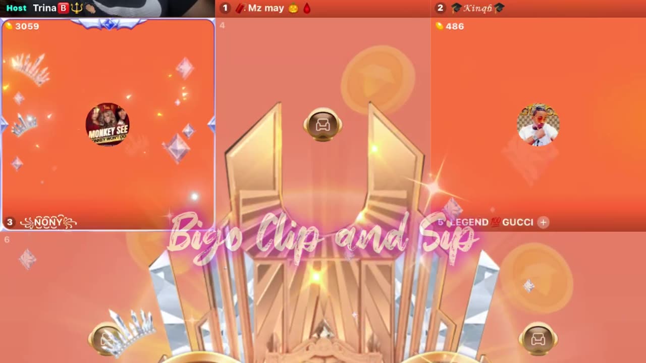 TrinaB hosts messy Monday night panel w/Nony/Pumken/Gucci n more 7/1/24 #bigoclipandsip