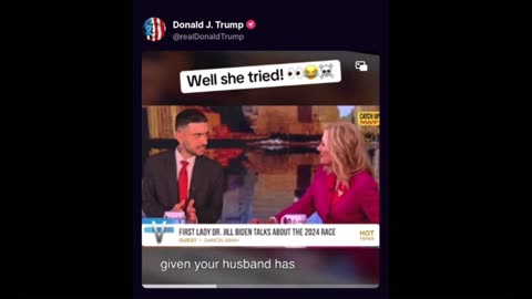 We all know Joe is not well .......