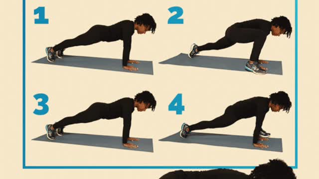 Spider lunge exercise