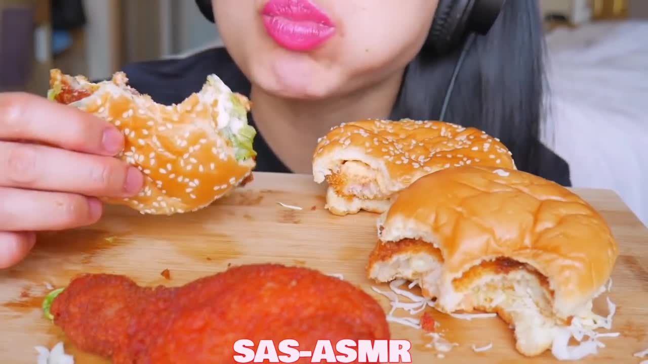 Fast Food ASMR Eating