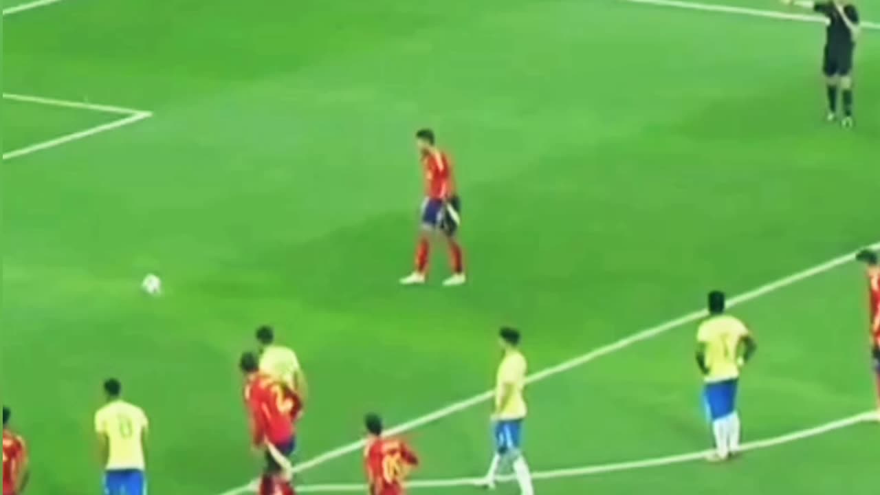 هدف لامين جمال مع منتخب اسبانيا 🔥