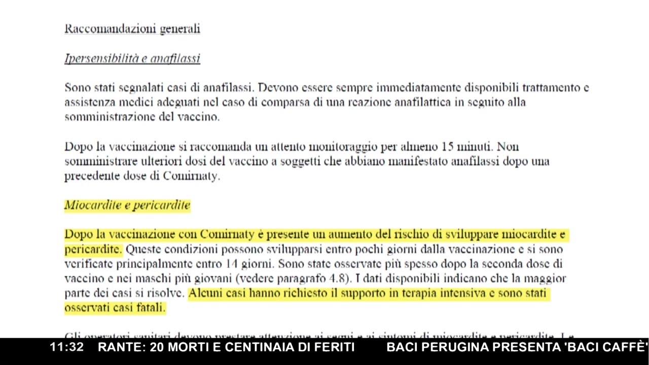 EMA ESCE ALLO SCOPERTO SULLE CONSEGUENZE DELLE INOCULAZIONI ▷ HOLZEISEN_ _ORA LA CORTE SI DIMETTA