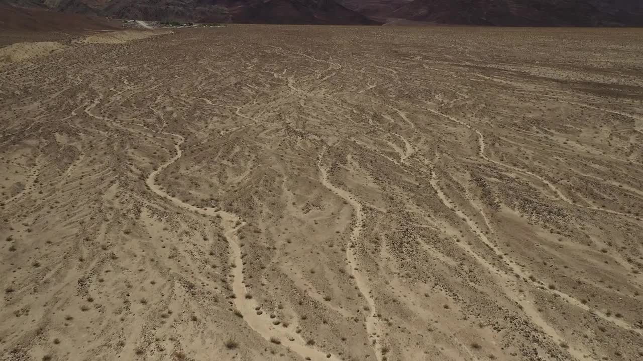 Mesmerizing View of dessert Captured by Drone