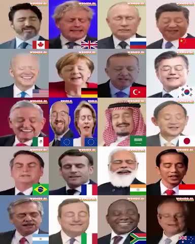 G20 정상들이 부르는 마이야히 (Dragostea Din Tei)