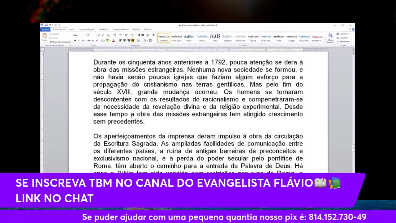 Canal Evidências - PL6o7kG3ptY - CONTINUAÇÃO SÉRIE REVELANDO O APOCALIPSE COM EVANGELISTA FLAVIO