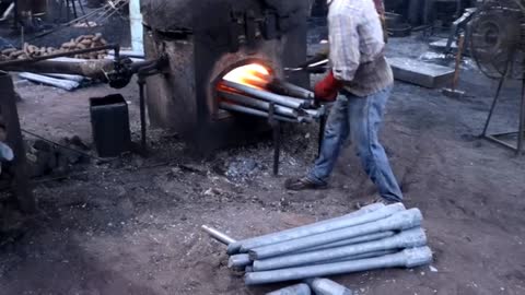 Most Amazing 8x8 Truck Axle Forging Process