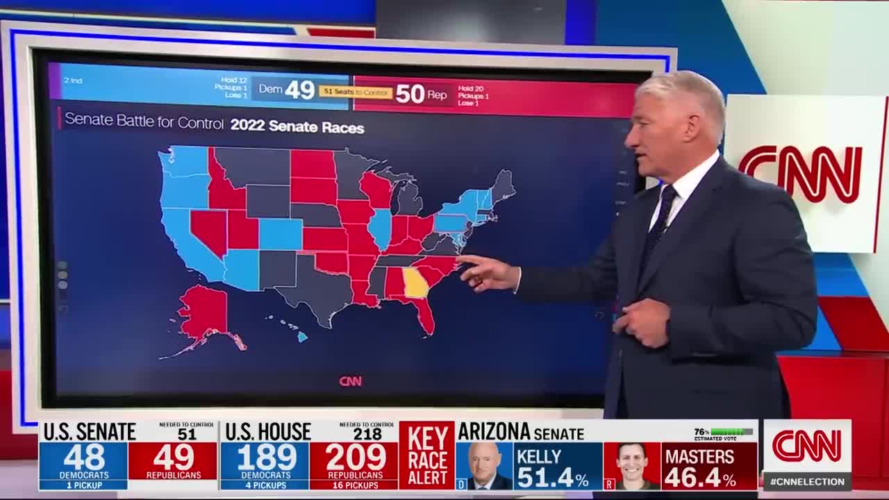 Midterm elections Where things stand 24 hours after polls closed