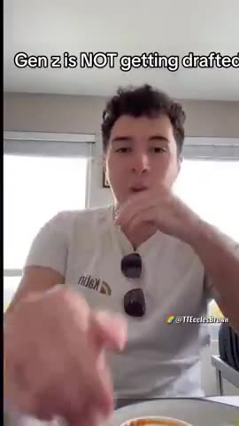 Gen Z is not getting drafted for WW3