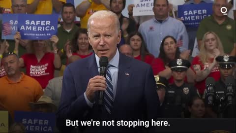 Biden Urges Voters to Reject ‘Sickening’ Attacks on FBI, Police