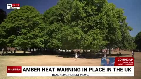 Amber heat warning issued in UK_batch