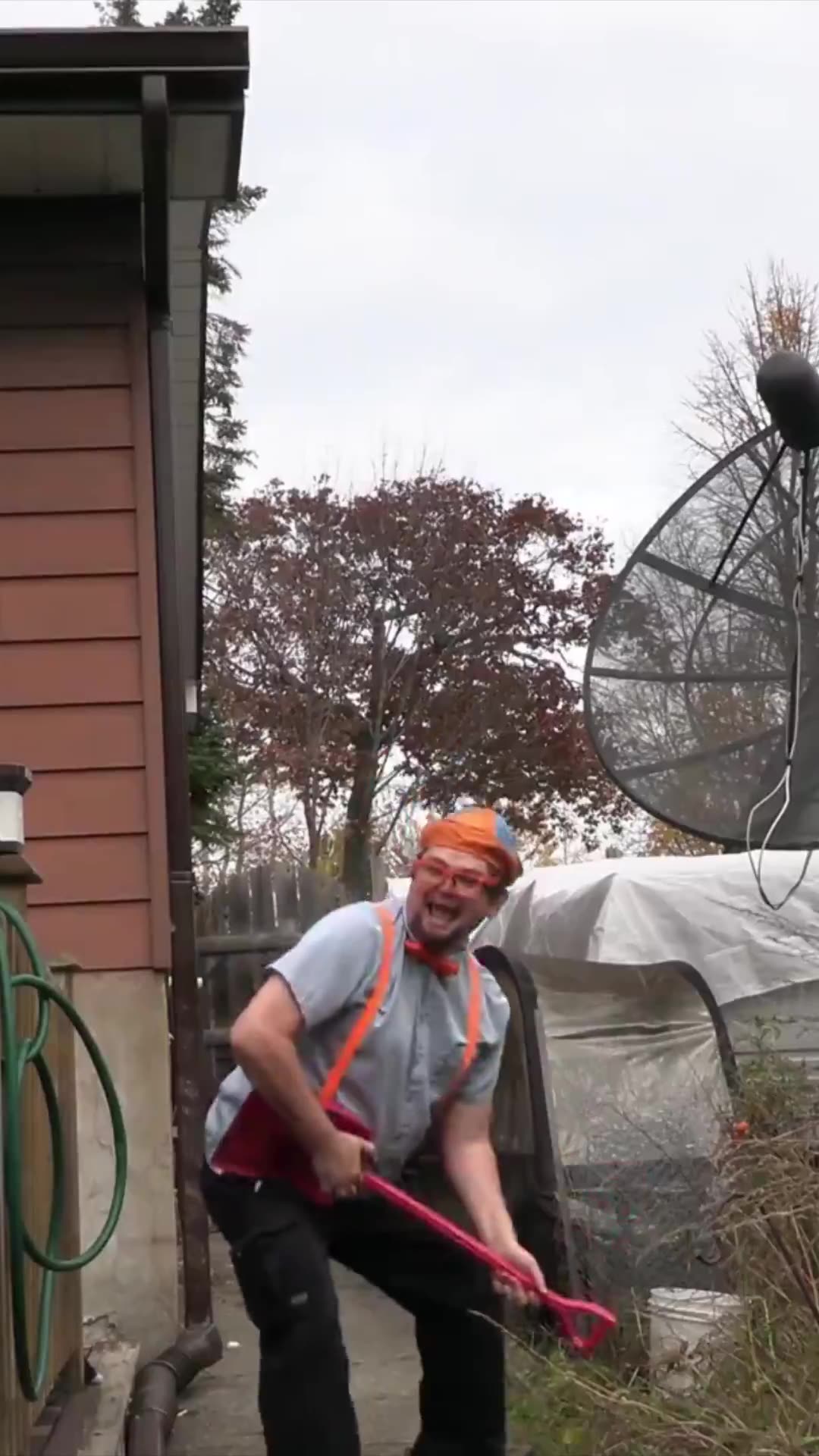 Blippi Parody, Satellite TV