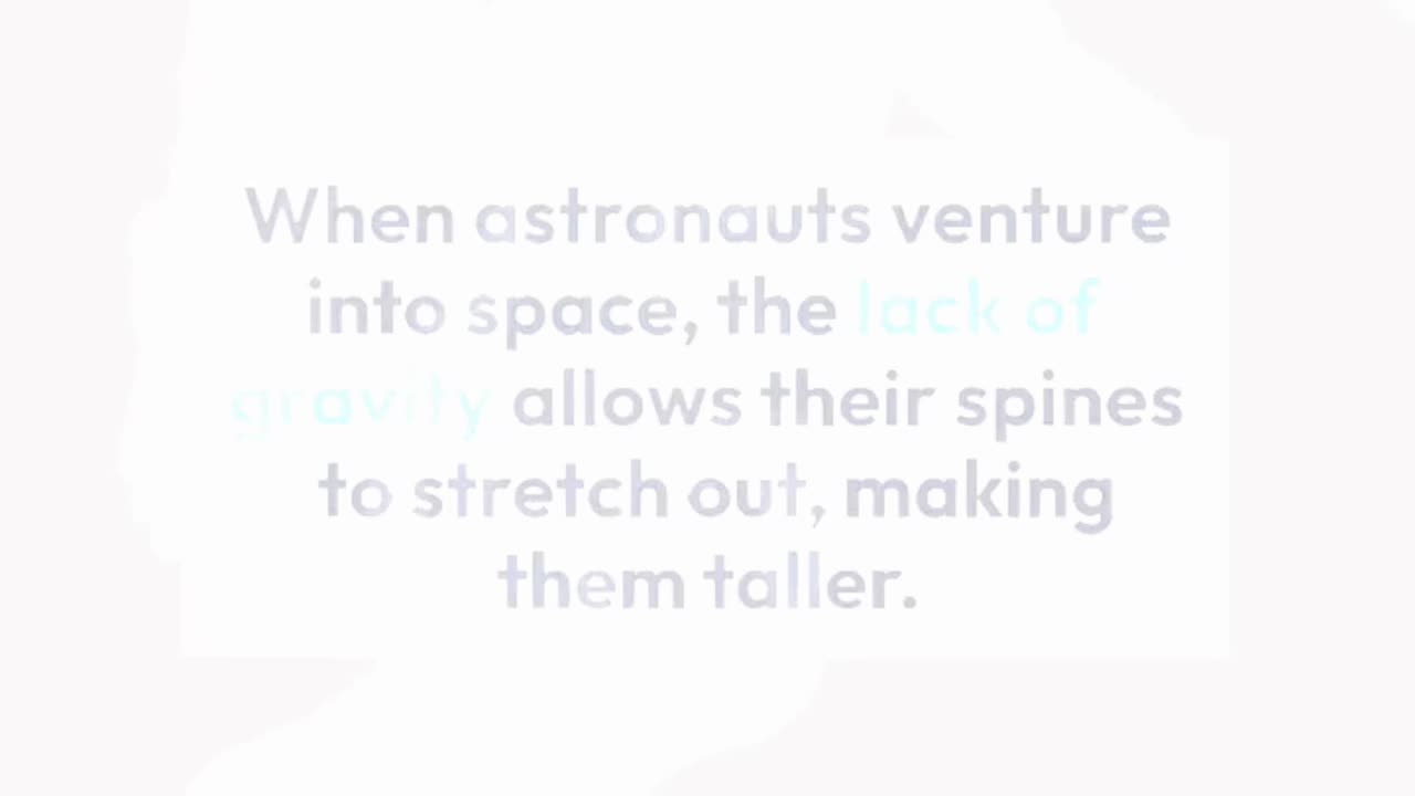 Growing Taller in Space: The Astronaut Phenomenon