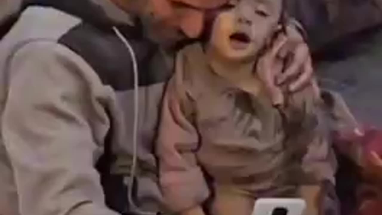 One Last Selfie With Rubber Baby. Israel War Hoax